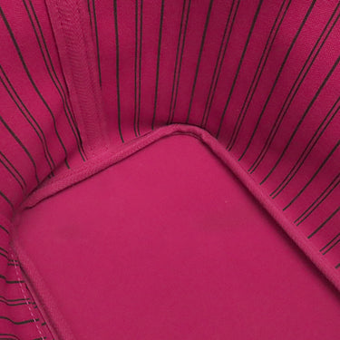 ルイヴィトン LOUIS VUITTON ネヴァーフル MM M41178 ピヴォワンヌ モノグラムキャンバス トートバッグ ゴールド金具 茶 ピンク