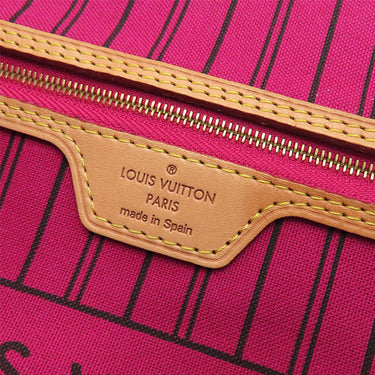 ルイヴィトン LOUIS VUITTON ネヴァーフル MM M41178 ピヴォワンヌ モノグラムキャンバス トートバッグ ゴールド金具 茶 ピンク