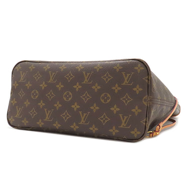 ルイヴィトン LOUIS VUITTON ネヴァーフル MM M41178 ピヴォワンヌ モノグラムキャンバス トートバッグ ゴールド金具 茶 ピンク