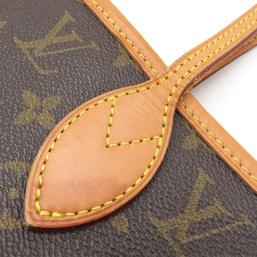 ルイヴィトン LOUIS VUITTON ネヴァーフル MM M41178 ピヴォワンヌ モノグラムキャンバス トートバッグ ゴールド金具 茶 ピンク