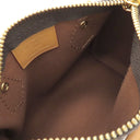 ルイヴィトン LOUIS VUITTON ナノ スピーディ M81085 モノグラム モノグラムキャンバス 2WAYバッグ ゴールド金具 ミニスピーディ ショルダーバッグ ハンドバッグ 茶