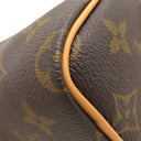ルイヴィトン LOUIS VUITTON ナノ スピーディ M81085 モノグラム モノグラムキャンバス 2WAYバッグ ゴールド金具 ミニスピーディ ショルダーバッグ ハンドバッグ 茶