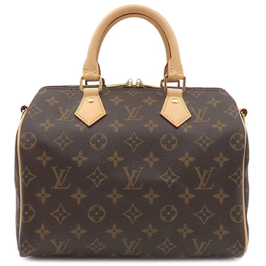 ルイヴィトン LOUIS VUITTON スピーディ バンドリエール 25 M46977 モノグラム モノグラムキャンバス 2WAYバッグ ゴールド金具 茶 ハンドバッグ ショルダー ボストン