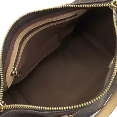 ルイヴィトン LOUIS VUITTON スピーディ バンドリエール 25 M46977 モノグラム モノグラムキャンバス 2WAYバッグ ゴールド金具 茶 ハンドバッグ ショルダー ボストン