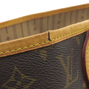 ルイヴィトン LOUIS VUITTON ネヴァーフル MM M40156 モノグラム モノグラムキャンバス トートバッグ ゴールド金具 茶 旧型