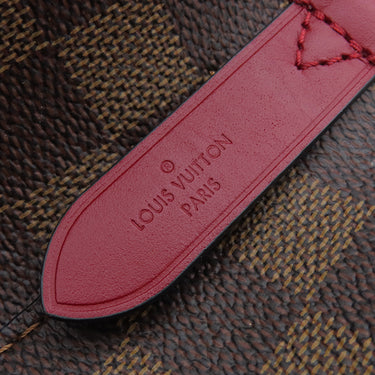 ルイヴィトン LOUIS VUITTON ネオ ノエ N41066 チェリーベリー ダミエキャンバス ショルダーバッグ ゴールド金具 茶 赤