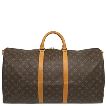 ルイヴィトン LOUIS VUITTON キーポル バンドリエール 55 M41414 モノグラム モノグラムキャンバス ボストンバッグ ゴールド金具 茶 鍵1本欠品