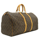 ルイヴィトン LOUIS VUITTON キーポル 55 M41424 モノグラム モノグラムキャンバス ボストンバッグ ゴールド金具 茶