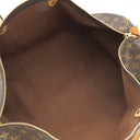 ルイヴィトン LOUIS VUITTON キーポル 55 M41424 モノグラム モノグラムキャンバス ボストンバッグ ゴールド金具 茶 鍵1本・ポワニエ欠品