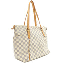 ルイヴィトン LOUIS VUITTON トータリー MM N51262 ダミエアズール ダミエアズールキャンバス トートバッグ ゴールド金具 白