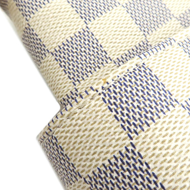 ルイヴィトン LOUIS VUITTON トータリー MM N51262 ダミエアズール ダミエアズールキャンバス トートバッグ ゴールド金具 白