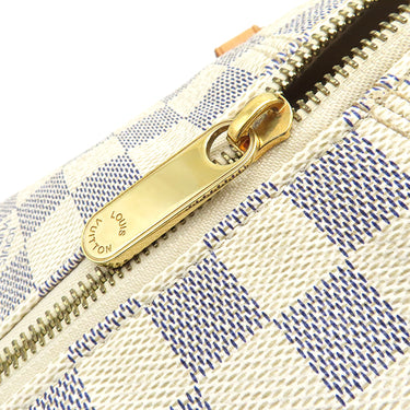 ルイヴィトン LOUIS VUITTON トータリー MM N51262 ダミエアズール ダミエアズールキャンバス トートバッグ ゴールド金具 白