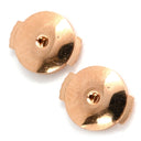 ヴァンクリーフアーペル Van Cleef & Arpels スウィート アルハンブラ VCARN6BO00 レッド×ローズゴールド K18PG ピアス ピンクゴールド 750RG PG 18K