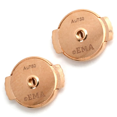 ヴァンクリーフアーペル Van Cleef & Arpels スウィート アルハンブラ VCARN6BO00 レッド×ローズゴールド K18PG ピアス ピンクゴールド 750RG PG 18K