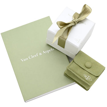 ヴァンクリーフアーペル Van Cleef & Arpels スウィート アルハンブラ VCARN6BO00 レッド×ローズゴールド K18PG ピアス ピンクゴールド 750RG PG 18K