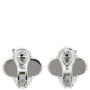 ヴァンクリーフアーペル Van Cleef & Arpels ヴィンテージ アルハンブラ VCARP9XF00 ホワイトゴールド K18WG ピアス Au 750WG ギヨシェ 18K 花