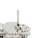 ヴァンクリーフアーペル Van Cleef & Arpels ヴィンテージ アルハンブラ VCARP9XF00 ホワイトゴールド K18WG ピアス Au 750WG ギヨシェ 18K 花