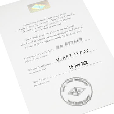 ヴァンクリーフアーペル Van Cleef & Arpels ヴィンテージ アルハンブラ VCARP9XF00 ホワイトゴールド K18WG ピアス Au 750WG ギヨシェ 18K 花