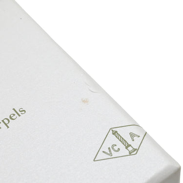 ヴァンクリーフアーペル Van Cleef & Arpels ヴィンテージ アルハンブラ VCARP9XF00 ホワイトゴールド K18WG ピアス Au 750WG ギヨシェ 18K 花