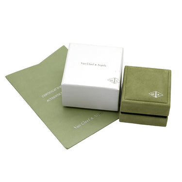 ヴァンクリーフアーペル Van Cleef & Arpels ヴィンテージ アルハンブラ VCARP9XF00 ホワイトゴールド K18WG ピアス Au 750WG ギヨシェ 18K 花