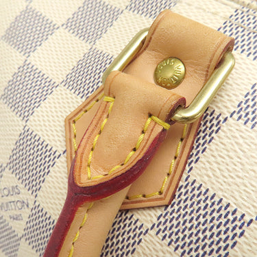 ルイヴィトン LOUIS VUITTON スピーディ バンドリエール 30 N41373 ダミエアズール ダミエアズールキャンバス ハンドバッグ ゴールド金具 白 ボストン 鍵・パドロック欠品