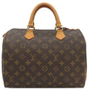 ルイヴィトン LOUIS VUITTON スピーディ 30 M41526 モノグラム モノグラムキャンバス ハンドバッグ ゴールド金具 茶 ミニボストン 鍵・パドック欠品