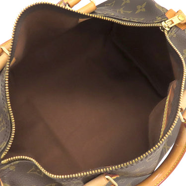 ルイヴィトン LOUIS VUITTON スピーディ 30 M41526 モノグラム モノグラムキャンバス ハンドバッグ ゴールド金具 茶 ミニボストン 鍵・パドック欠品