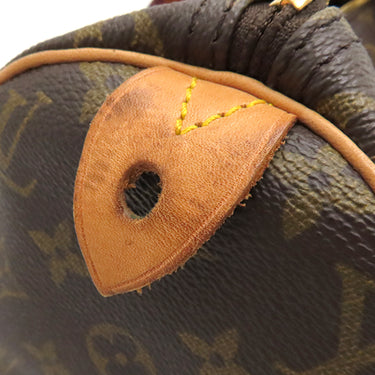 ルイヴィトン LOUIS VUITTON スピーディ 30 M41526 モノグラム モノグラムキャンバス ハンドバッグ ゴールド金具 茶 ミニボストン 鍵・パドック欠品