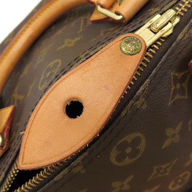 ルイヴィトン LOUIS VUITTON スピーディ 30 M41526 モノグラム モノグラムキャンバス ハンドバッグ ゴールド金具 茶 ミニボストン 鍵・パドック欠品