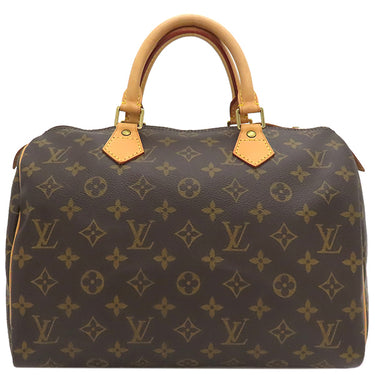 ルイヴィトン LOUIS VUITTON スピーディ 30 M41526 モノグラム モノグラムキャンバス ハンドバッグ ゴールド金具 茶 ミニボストン