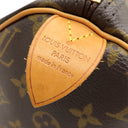 ルイヴィトン LOUIS VUITTON スピーディ 30 M41526 モノグラム モノグラムキャンバス ハンドバッグ ゴールド金具 茶 ミニボストン