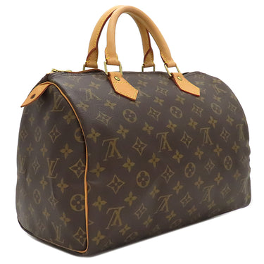 ルイヴィトン LOUIS VUITTON スピーディ 30 M41526 モノグラム モノグラムキャンバス ハンドバッグ ゴールド金具 茶 ミニボストン