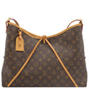 ルイヴィトン LOUIS VUITTON キャリーオール NM MM M46197 モノグラム モノグラムキャンバス ショルダーバッグ ゴールド金具 茶