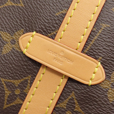 ルイヴィトン LOUIS VUITTON キャリーオール NM MM M46197 モノグラム モノグラムキャンバス ショルダーバッグ ゴールド金具 茶