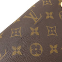 ルイヴィトン LOUIS VUITTON キャリーオール NM MM M46197 モノグラム モノグラムキャンバス ショルダーバッグ ゴールド金具 茶