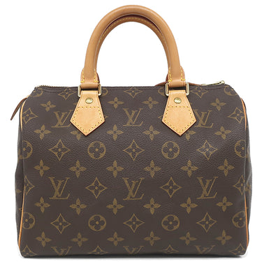 ルイヴィトン LOUIS VUITTON スピーディ 25 M41528 モノグラム モノグラムキャンバス ハンドバッグ ゴールド金具 茶 ボストン 鍵・パドロック欠品