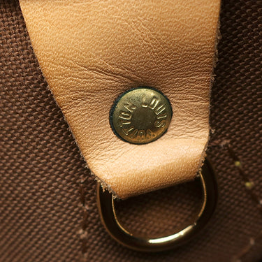 ルイヴィトン LOUIS VUITTON スピーディ 25 M41528 モノグラム モノグラムキャンバス ハンドバッグ ゴールド金具 茶 ボストン 鍵・パドロック欠品