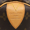 ルイヴィトン LOUIS VUITTON スピーディ 25 M41528 モノグラム モノグラムキャンバス ハンドバッグ ゴールド金具 茶 ボストン 鍵・パドロック欠品