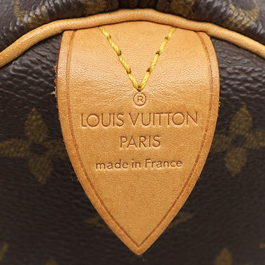 ルイヴィトン LOUIS VUITTON スピーディ 25 M41528 モノグラム モノグラムキャンバス ハンドバッグ ゴールド金具 茶 ボストン 鍵・パドロック欠品