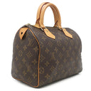 ルイヴィトン LOUIS VUITTON スピーディ 25 M41528 モノグラム モノグラムキャンバス ハンドバッグ ゴールド金具 茶 ボストン 鍵・パドロック欠品