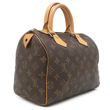 ルイヴィトン LOUIS VUITTON スピーディ 25 M41528 モノグラム モノグラムキャンバス ハンドバッグ ゴールド金具 茶 ボストン 鍵・パドロック欠品