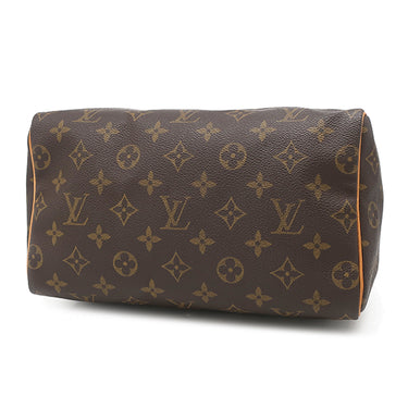 ルイヴィトン LOUIS VUITTON スピーディ 25 M41528 モノグラム モノグラムキャンバス ハンドバッグ ゴールド金具 茶 ボストン 鍵・パドロック欠品