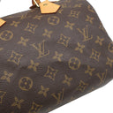ルイヴィトン LOUIS VUITTON スピーディ 25 M41528 モノグラム モノグラムキャンバス ハンドバッグ ゴールド金具 茶 ボストン 鍵・パドロック欠品