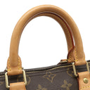 ルイヴィトン LOUIS VUITTON スピーディ 25 M41528 モノグラム モノグラムキャンバス ハンドバッグ ゴールド金具 茶 ボストン