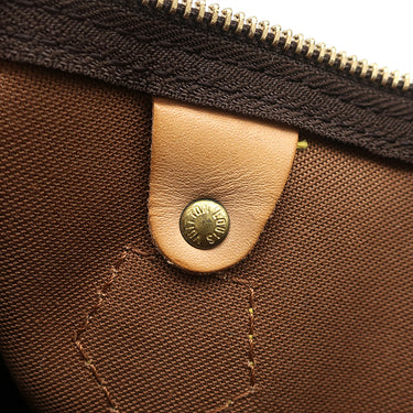 ルイヴィトン LOUIS VUITTON スピーディ 25 M41528 モノグラム モノグラムキャンバス ハンドバッグ ゴールド金具 茶 ボストン