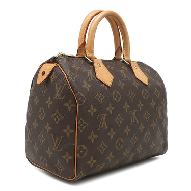 ルイヴィトン LOUIS VUITTON スピーディ 25 M41528 モノグラム モノグラムキャンバス ハンドバッグ ゴールド金具 茶 ボストン