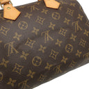 ルイヴィトン LOUIS VUITTON スピーディ 25 M41528 モノグラム モノグラムキャンバス ハンドバッグ ゴールド金具 茶 ボストン