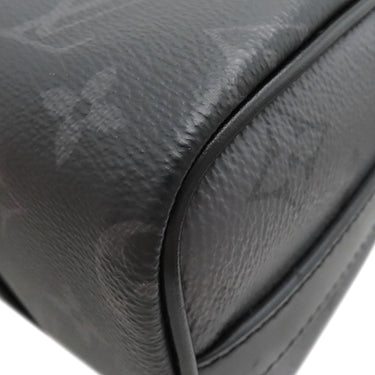 ルイヴィトン LOUIS VUITTON キーポル バンドリエール 25 M46271 モノグラムエクリプス モノグラムエクリプス リバースキャンバス 2WAYバッグ シルバー金具 黒 グレー ショルダー ハンドバッグ