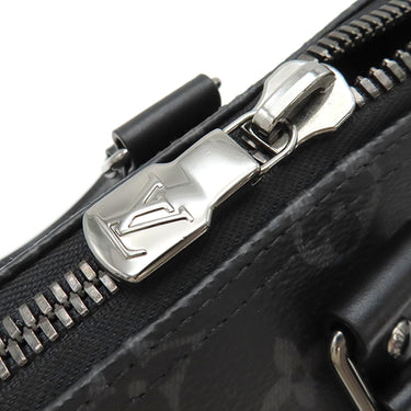 ルイヴィトン LOUIS VUITTON キーポル バンドリエール 25 M46271 モノグラムエクリプス モノグラムエクリプス リバースキャンバス 2WAYバッグ シルバー金具 黒 グレー ショルダー ハンドバッグ