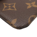 ルイヴィトン LOUIS VUITTON ポシェット クレ M62650 モノグラム モノグラムキャンバス コインケース ゴールド金具 茶 キーチェーン付き